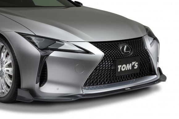 TOM'S Racing- Dry Carbon Front Diffuser for 2018+ Lexus LC500, 2021+ LC500 Convertible