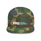 PMD Snapback Ball Cap – Embroidered PMD Logo | Multiple Colors