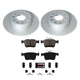 Power Stop 2019 Volkswagen Jetta Rear Z17 Evolution Geomet Coated Brake Kit