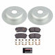 Power Stop 07-12 Hyundai Veracruz Rear Z17 Evolution Geomet Coated Brake Kit