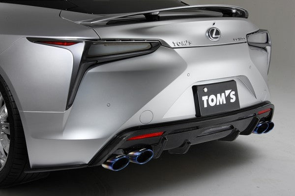 TOM'S Racing- Stainless Exhaust System (TOM'S Barrel/Titanium Tip) for 2018+ Lexus LC500