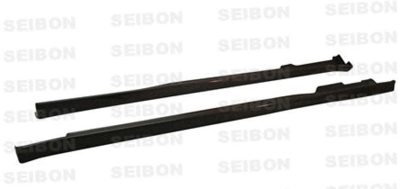 Seibon 96-00 Honda Civic 2DR/HB TR Style Carbon Fiber Side Skirts