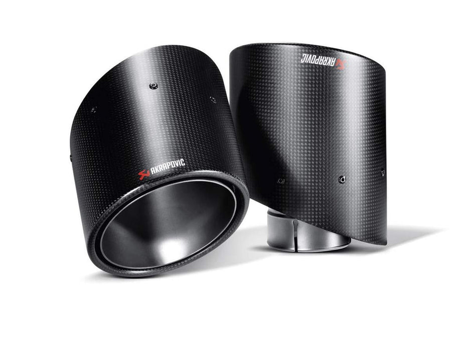 Akrapovic 09-17 Nissan 370Z Slip-On Line (SS) w/ Carbon Tips