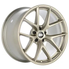 BBS Unlimited CI-R 20x10.5 ET64 (Face 2) Satin White-Gold Wheel