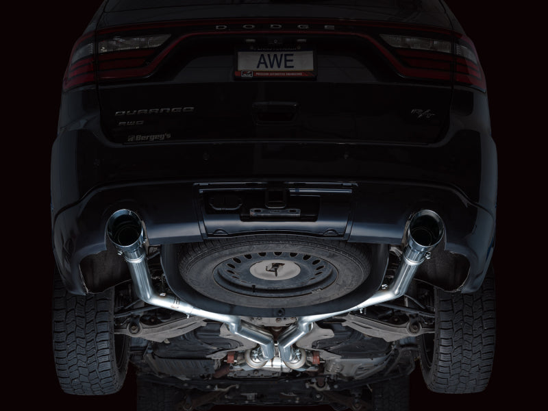 AWE Tuning 11-24 Dodge Durango 5.7L Track Edition Exhaust w/ Chrome Silver Tips