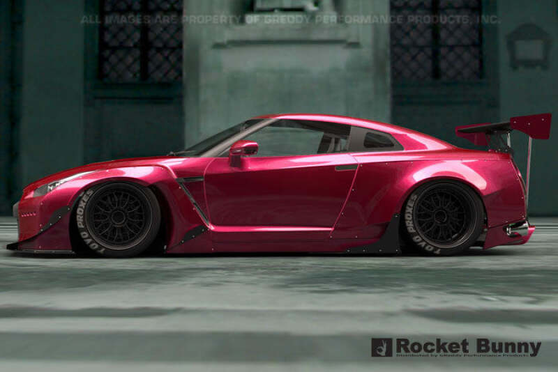 GReddy Rocket Bunny R35 V2 Front Canards (FRP)