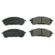 Power Stop 2019 Ford Ranger Rear Z16 Evolution Ceramic Brake Pads