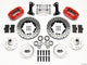 Wilwood Dynapro Dust-Boot Front Kit 11.00in Drilled Red 67-69 Camaro 64-72 Nova Chevelle