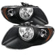 xTune Chrysler Town & Country 05-07 Crystal Headlights Black HD-JH-CHRTC05-AM-BK