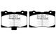 EBC 05-08 Acura RL 3.5 Ultimax2 Front Brake Pads