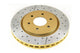 DBA 04-12 Nissan Pathfinder 4.0L Front Drilled & Slotted Street Series Rotor