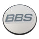 BBS Center Cap 56mm Polished/Grey - 3D Floating