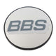 BBS LOGO Center Cap Set 56mm Polished/Grey EST. 1970