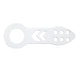 NRG Universal Front Tow Hook - White Powder Coat
