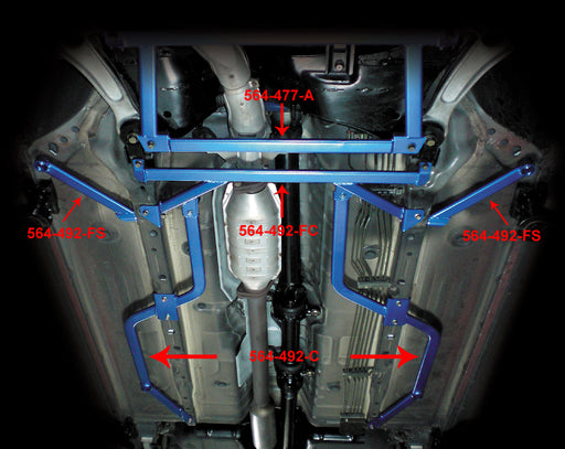 Cusco Power Brace Center CT9A Evo7/8/9 - Mitsubishi Lancer