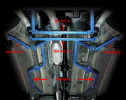 Cusco Power Brace Front Center CT9A Evo - Mitsubishi Lancer