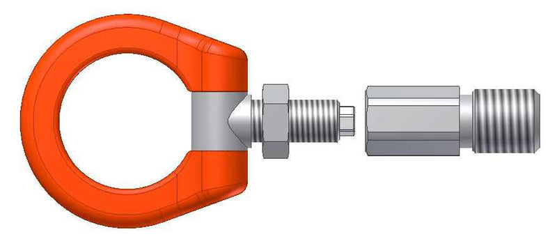 Cusco Tow Hook Swivel Joint Rear Mitsubishi Lancer Evo X