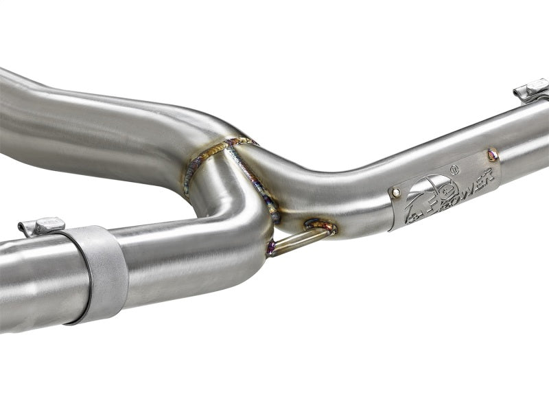 aFe Takeda 3in SS Exhaust Cat-Back 15-16 Subaru WRX/STI 2.0L/2.5L Polished Tips