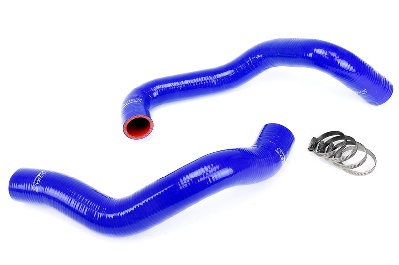 HPS Silicone Radiator Hoses - 1994-1995 Ford Mustang GT / Cobra - Blue (57-1011-BLUE)