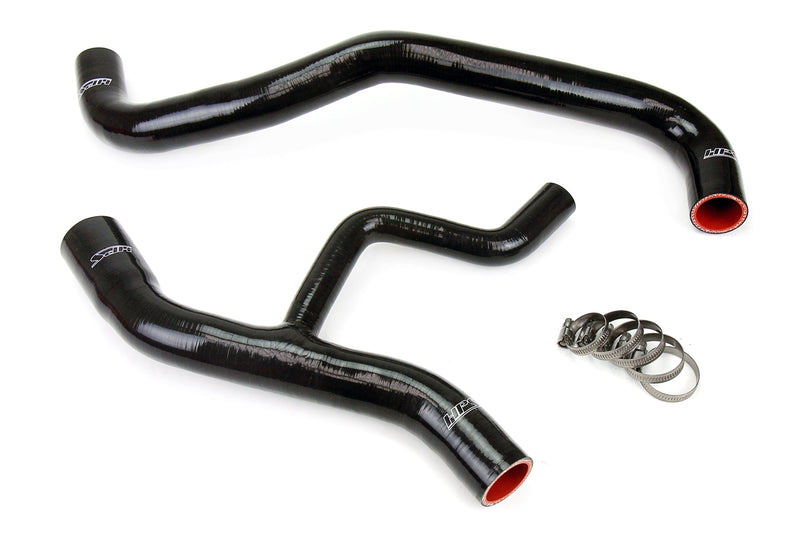 HPS Silicone Radiator Hoses - 2002-2004 Ford Mustang GT - Black (57-1012-BLK)