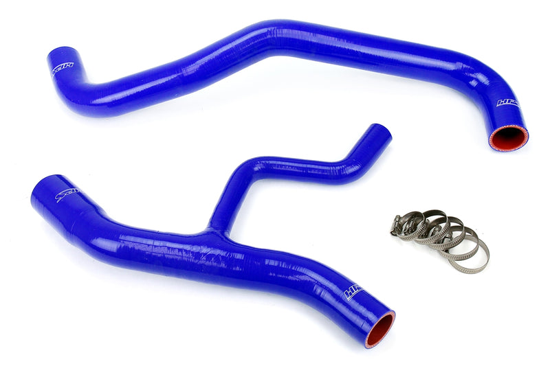 HPS Silicone Radiator Hoses - 2002-2004 Ford Mustang GT - Blue (57-1012-BLUE)