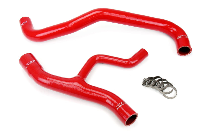HPS Silicone Radiator Hoses - 2002-2004 Ford Mustang GT - Red (57-1012-RED)