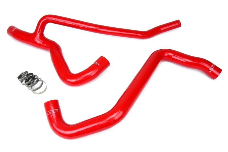 HPS Silicone Radiator Hoses - 2007-2010 Ford Mustang GT V8 - Red (57-1014-RED)