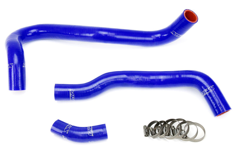 HPS Silicone Radiator Hoses - 2006-2011 Honda Civic Si - Blue (57-1021-BLUE)