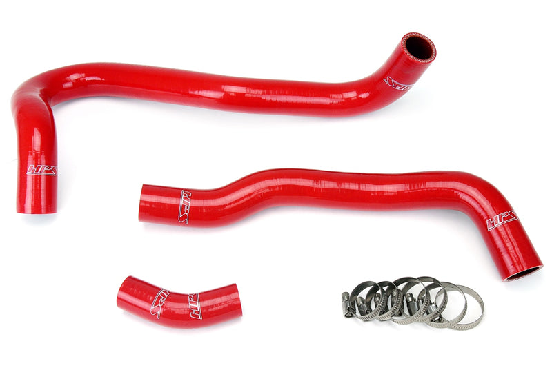 HPS Silicone Radiator Hoses - 2006-2011 Honda Civic Si - Red (57-1021-RED)
