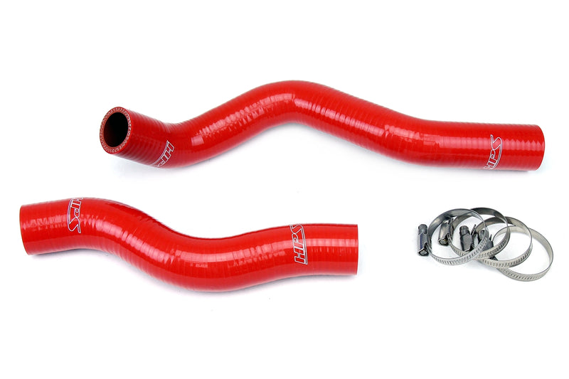 HPS Silicone Radiator Hoses - 2006-2011 Honda Civic Non Si R18A1 R16 - Red (57-1022-RED)