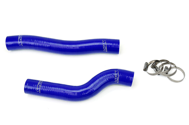 HPS Silicone Radiator Hoses - 2010-2012 Hyundai Genesis Coupe 2.0T Turbo - Blue (57-1026-BLUE)