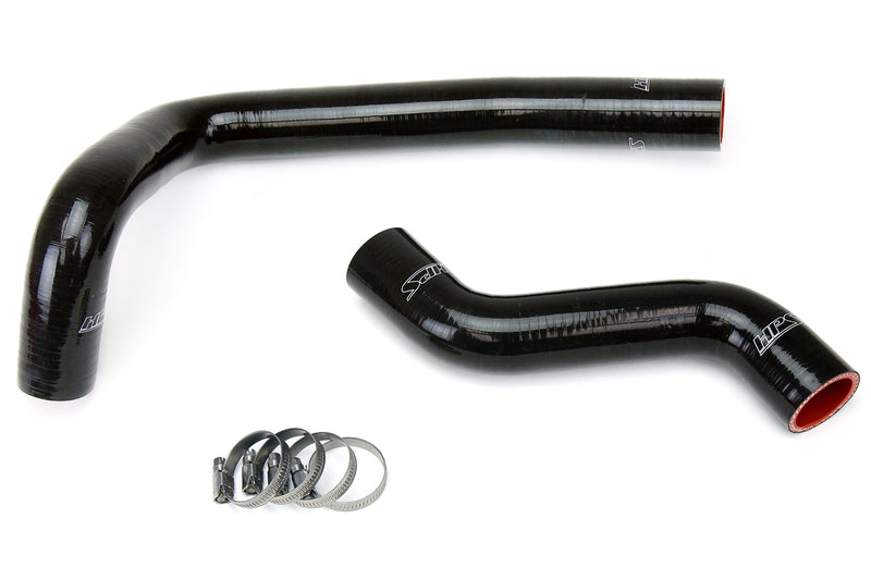 HPS Silicone Radiator Hoses - 1993-1997 Mazda RX7 FD3S - Black (57-1035-BLK)