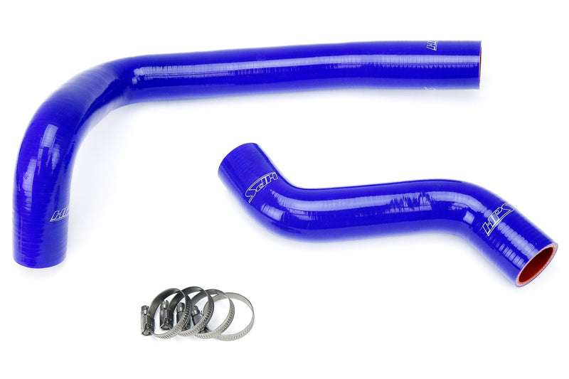 HPS Silicone Radiator Hoses - 1993-1997 Mazda RX7 FD3S - Blue (57-1035-BLUE)