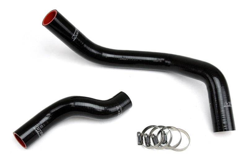 HPS Silicone Radiator Hoses - 1989-1998 Nissan 240SX with SR20DET - Black (57-1045-BLK)