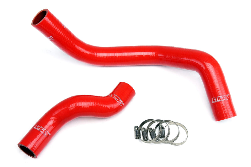 HPS Silicone Radiator Hoses - 1989-1998 Nissan 240SX with SR20DET - Red (57-1045-RED)