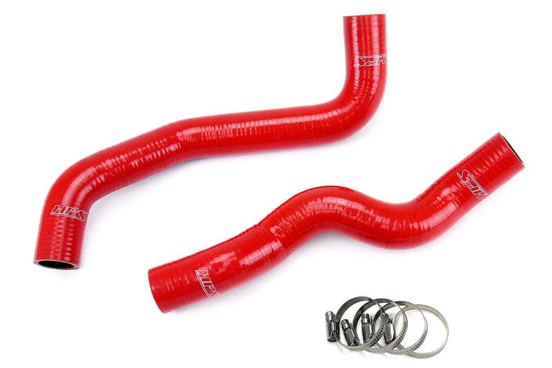 HPS Silicone Radiator Hoses - Red (57-1049-RED)