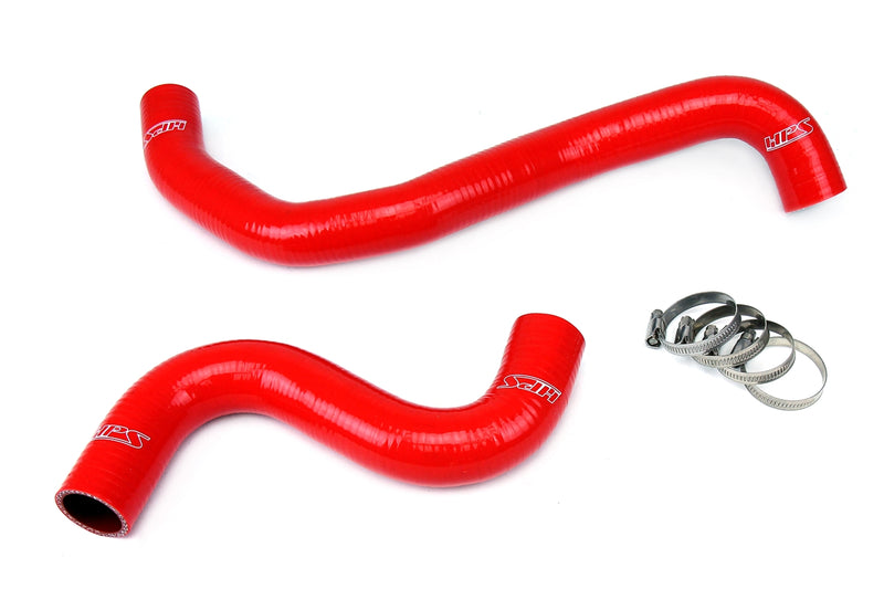 HPS Silicone Radiator Hoses - 2009-2013 Nissan GTR - Red (57-1052-RED)