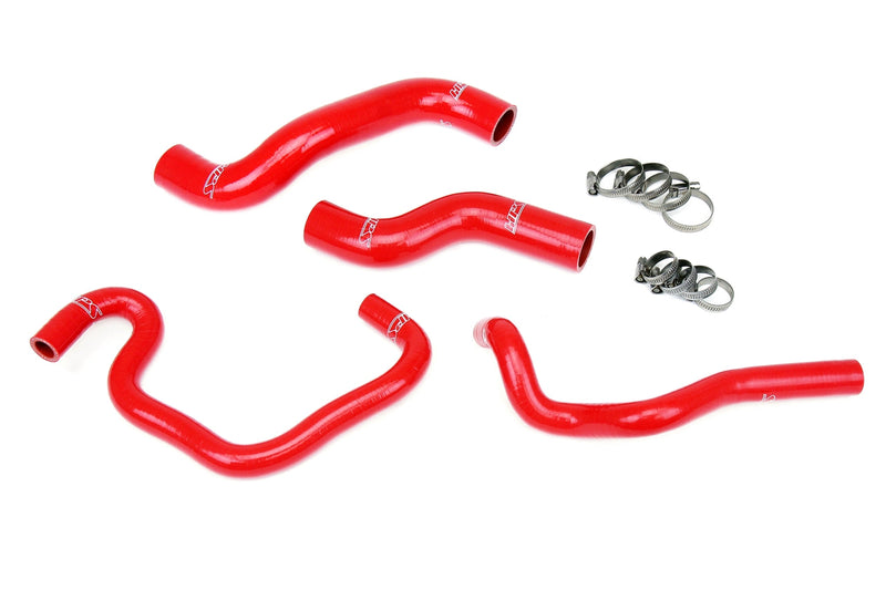 HPS Silicone Radiator and Heater Hoses - 1995-1998 Toyota T100 3.4L V6 - Red (57-1080-RED)