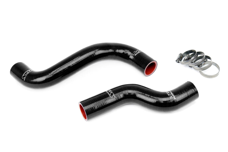 HPS Silicone Radiator Hoses - 1995-1998 Toyota T100 3.4L V6 - Black (57-1081-BLK)