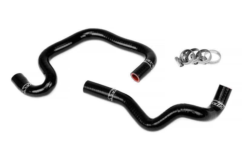 HPS Silicone Heater Hoses - 1995-1998 Toyota T100 3.4L V6 - Black (57-1082-BLK)