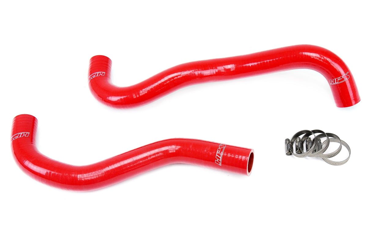 HPS Silicone Radiator Hoses - 2012-2015 Honda Civic Si - Red (57-1199-RED)