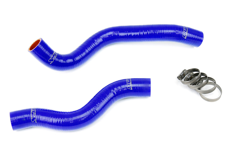 HPS Silicone Radiator Hoses - 2012-2015 Honda Civic Non Si 1.8L - Blue (57-1200-BLUE)
