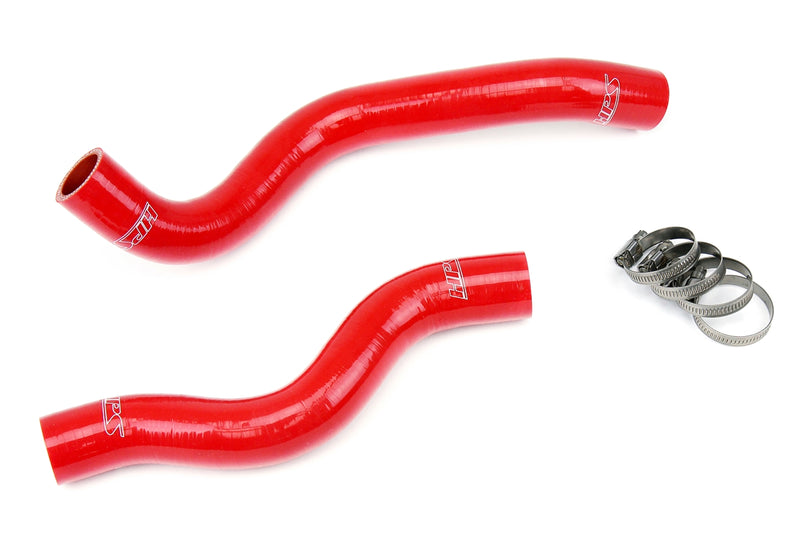 HPS Silicone Radiator Hoses - 2012-2015 Honda Civic Non Si 1.8L - Red (57-1200-RED)