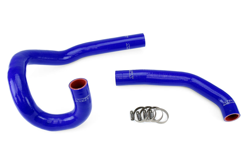 HPS Silicone Radiator Hoses - 1986-1992 Toyota Supra MK3 Turbo & NA with 7MGE / 7MGTE - Blue (57-1205-BLUE)