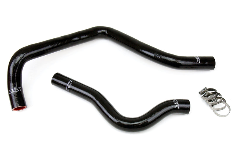 HPS Silicone Radiator Hoses - 1997-2001 Acura Integra Type-R - Black (57-1207-BLK)