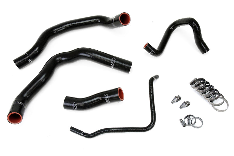 HPS Silicone Radiator Hoses - 2002-2008 Mini Cooper S Supercharged - Black (57-1211-BLK)