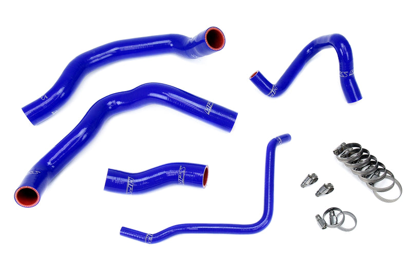 HPS Silicone Radiator Hoses - 2002-2008 Mini Cooper S Supercharged - Blue (57-1211-BLUE)