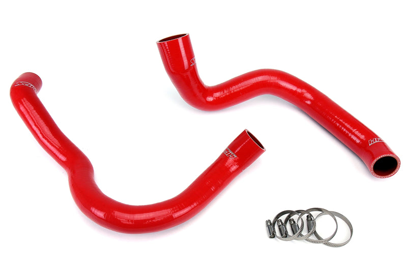 HPS Silicone Radiator Hoses - 1991-2001 Jeep Cherokee XJ 4.0L - Red (57-1219-RED)