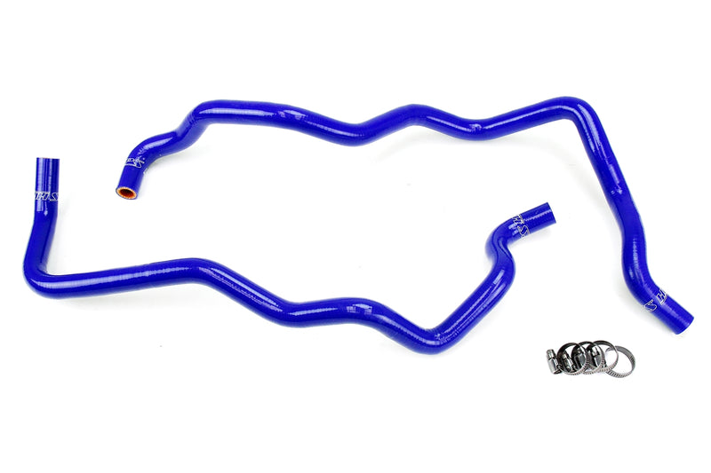 HPS Silicone Heater Hoses - 2007-2011 Jeep Wrangler JK & Unlimted 3.8L V6 Left Hand Drive - Blue (57-1220H-BLUE)