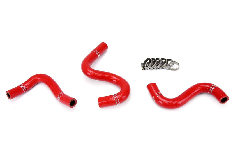 HPS Silicone Heater Hoses - 1983-1987 Toyota Corolla AE86 4A-GEU Left Hand Drive - Red (57-1223-RED)
